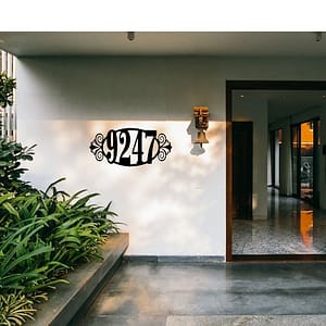 Art Deco House Numbers