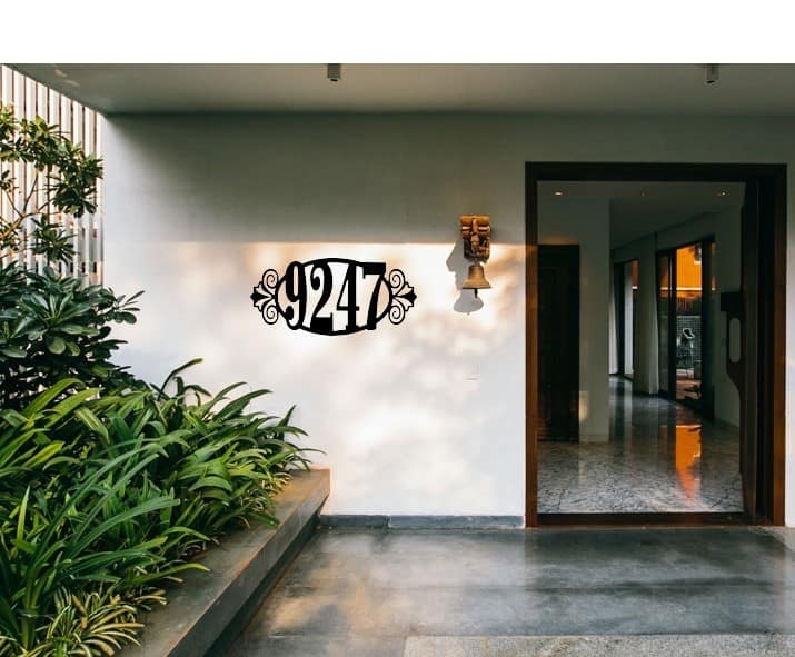 Art Deco House Numbers